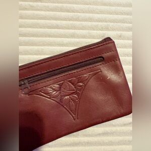 Rolfs leather change purse